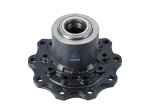 DT Spare Parts - Wheel hub, with bearing, d1: 153.6 mm, d2: 127 mm, D: 382 mm, 10 bores, b: 24 mm, P: 335 mm, H: 194 mm - 1.17325