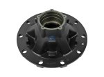 DT Spare Parts - Wheel hub, without bearings, d1: 110 mm, d2: 130 mm, D: 377 mm, 10 bores, b: 23.4 mm, H: 201 mm - 10.20409