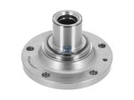 DT Spare Parts - Wheel hub, without bearings, d1: 29.3 mm, d2: 76.5 mm, D: 154 mm, D2: 49 mm, 5 bores, M14 x 1,5, H: 105 mm - 6.54008