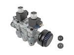 DT Spare Parts - Solenoid valve, ECAS, 24 V, 0.22 A, M22 x 1,5, M27 x 1, SPmin: 5 bar, SPmax: 13 bar - 5.70262