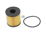 DT Spare Parts - Oil filter insert, d: 24 mm, D: 64 mm, H: 69 mm - 12.16025