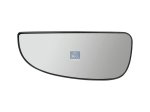 DT Spare Parts - Mirror glass, wide view mirror, left, W: 118 mm, H: 188 mm - 12.83501