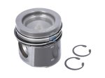 DT Spare Parts - Piston, complete with rings, D: 102 mm, L: 101.2 mm - 4.50455