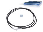 DT Spare Parts - Hose line, cabin tilt, D: 9 mm, M12 x 1, M12 x 1, L1: 3207 mm, 362 bar - 6.96054