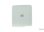 DT Spare Parts - Rear window, tinted green, left, single package, L: 765 mm, W: 660 mm - 6.72315