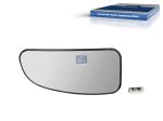 DT Spare Parts - Mirror glass, wide view mirror, left, heated, W: 118 mm, H: 188 mm - 12.83409