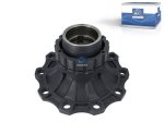 DT Spare Parts - Wheel hub, without bearings, d1: 110 mm, d2: 110 mm, D: 384 mm, 10 bores, b: 27.3 mm, H: 162.5 mm - 2.65288