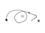 DT Spare Parts - Exhaust gas temperature sensor, M14 x 1,5, SW: 17, L: 815 mm, L: 740 mm, ?: 60 °, 2 poles - 4.69751