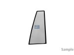 DT Spare Parts - Door glass, left, tinted green, single package - 12.84046