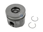 DT Spare Parts - Piston, complete with rings, D: 89.9 mm, L: 80.5 mm - 13.47204