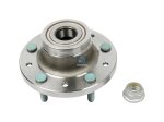 DT Spare Parts - Wheel hub, with nut, d: 37 mm, D: 198.5 mm, 5 bores - 13.92108
