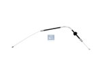DT Spare Parts - Control wire, parking brake, L: 910 mm - 13.33006