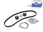 DT Spare Parts - Timing belt kit, with water pump, W: 25.4 mm, 143 teeth - 12.90319