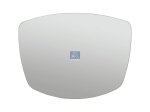 DT Spare Parts - Mirror glass, front mirror, heated, D: 230 mm, W: 242 mm, H: 242 mm - 4.69257
