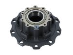 DT Spare Parts - Wheel hub, with bearing, d1: 147 mm, d2: 147 mm, D: 375 mm, 10 bores, b: 24 mm, H: 213 mm - 1.17329
