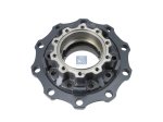 DT Spare Parts - Wheel hub, without bearings, d1: 148 mm, d2: 148 mm, D: 375 mm, 10 bores, b: 24 mm, H: 149.5 mm - 1.17363