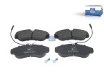 DT Spare Parts - Disc brake pad kit, W: 160 mm, S: 19.5 mm, H: 64.3 mm - 12.93108