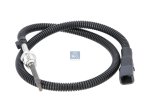 DT Spare Parts - Exhaust gas temperature sensor, M14 x 1,5, SW: 17, L: 750 mm, L: 580 mm, 2 poles - 2.76049