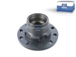 DT Spare Parts - Wheel hub, without bearings, d1: 110 mm, d2: 130 mm, D: 270 mm, 10 bores, b: 22 mm, P: 225 mm, M125 x 2, H: 193 mm - 10.10437