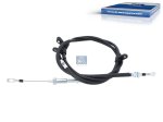 DT Spare Parts - Control wire, parking brake, L1: 2598 mm, L2: 2910 mm - 12.47014