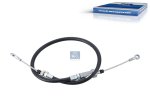 DT Spare Parts - Control wire, parking brake, L1: 650 mm, L2: 973 mm - 12.47017