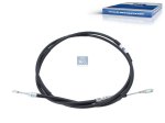 DT Spare Parts - Control wire, parking brake, right, L1: 2415 mm, L2: 2640 mm - 12.47022