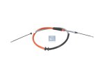 DT Spare Parts - Control wire, parking brake, rear, L: 1555 mm - 6.62035