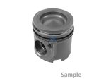 DT Spare Parts - Piston, aluminium, D: 131 mm, L: 129.4 mm - 2.10451