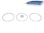DT Spare Parts - Piston ring kit, D: 125 mm - 3.90227