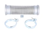 DT Spare Parts - Flexible pipe, with clamps - 4.70246