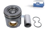 DT Spare Parts - Piston, complete with rings, D: 130 mm, L: 143.5 mm - 1.33169
