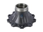 DT Spare Parts - Wheel hub, without bearings, for drum brake, d1: 130 mm, d2: 130 mm, D: 383.8 mm, 10 bores, b: 25 mm, H: 161 mm - 2.65248