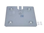 DT Spare Parts - Guide frame, hazard label, W: 250 mm, H: 250 mm - 9.69452
