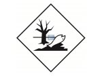 DT Spare Parts - Hazard label, self-adhesive, W: 250 mm, H: 250 mm, ADR, Class 9 UG (K) - 9.69461