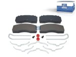 DT Spare Parts - Disc brake pad kit, W: 220.5 mm, S: 30 mm, H: 99.3 mm - 4.92243