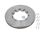 DT Spare Parts - Brake disc, with screws, D: 432 mm, S: 45 mm, s: 37 mm - 5.21221SP2
