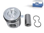 DT Spare Parts - Piston, complete with rings - 7.54675