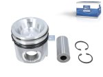 DT Spare Parts - Piston, complete with rings - 7.54676