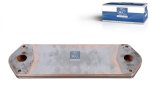 DT Spare Parts - Oil cooler, L: 394 mm, W: 120 mm, T: 24.5 mm, 3 layer - 1.14946