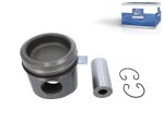 DT Spare Parts - Piston, complete with rings - 3.10127