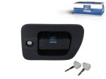 DT Spare Parts - Door handle, left, with lock cylinder and key - 7.70048