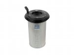 DT Spare Parts - Air filter, d: 130 mm, D: 242 mm, H: 496 mm - 1.10299