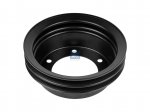 DT Spare Parts - Pulley, d: 100 mm, P: 130 mm, DP: 210 mm, W: 83 mm, 2 grooves - 1.11101