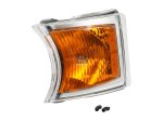 DT Spare Parts - Turn signal lamp, without lamp socket, chromed reflector, 24 V, P21W - 1.21810