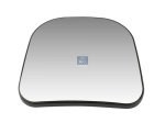 DT Spare Parts - Mirror glass, wide view mirror, heated, R: 300 mm - 1.22980