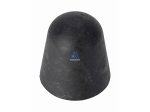 DT Spare Parts - Rubber buffer, d: 32 mm, D: 69.5 mm, H: 70 mm - 1.27080 - 2 Pack