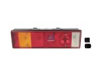 DT Spare Parts - Tail lamp, right, with license plate lamp, 24 V, Lb: 160 mm, L: 465 mm, H: 130 mm - 2.24150