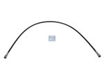 DT Spare Parts - Hose line, cabin tilt, D: 8.3 mm, M12 x 1,5, M12 x 1,5, M12 x 1,5, L: 950 mm, L1: 6439 mm, 400 bar - 3.84056