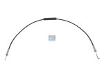 DT Spare Parts - Bowden cable, door lock, L: 695 mm - 3.85090