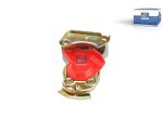 DT Spare Parts - Palm coupling, automatic shutter, red lid, M16 x 1,5, 10 bar - 4.60340 - 5 Pack